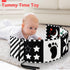 Black and White Baby Toys, High Contrast Newborn Sensory Toys for Brain Development, Infant Visual Stimulation