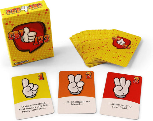 CBT 123: The Hilariously Fun Game for Kids and Teens to Empower Their Thoughts, Actions, and Emotions - Updated Version