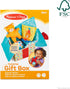 Melissa & Doug Wooden Surprise Gift Box, Infant Toy Gift Set (5 Pieces), Tactile Sensory Toy for Babies