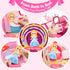 3-5 3 3-5 3-4 hahaland Toys Ages Girls - Busy Board Princess Toy Year Old Girls - Toddlers Quiet Busy Book for Toddlers