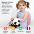 Little Big Friends Musical Friends - Pull String Cord Musical Toy for Baby, Easy to Clean, Luca The Panda