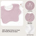 8 Pack 0-36 Bearmoss Baby Bibs for Drooling & Teething Muslin Cotton Soft Absorbent Adjustable Unisex Bibs Boys Girls