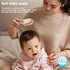 Set Set DEBETOOL Baby Hair Brush and Comb for Newborns & Toddlers - Wooden Baby Brush With Soft Goat Bristle