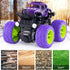 4 Pack Monster Truck Toys, Friction Powered Push and Go Toy Cars, Inertia Car Toy Set for Boys and Girls