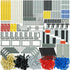 582pcs Technical Parts and Pieces Beams Axles Connectors Bricks Sets, Compatible with