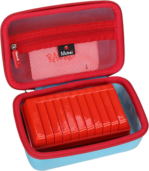 Mchoi Hard Case Suitable for Winning Moves Rack-O Retro Package Card Game, Waterproof Shockproof Card Game Carrying Protective Case, Case Only