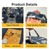 Diaper Bag Tote Satchel Waterproof Messenger Baby Diaper Bags for Mom and Dad Multifunction Medium Travel Tote Bags(Cat