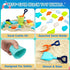 29 Summer TOY Life Pcs Dinosaur Beach Toys Sand Toys Toddlers with Castle Bucket Shovels & Sand Castle Building Kit