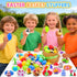 150 PCS Prefilled Easter Eggs with Toys,Filled Easter Eggs with Toys Inside,Easter Basket Stuffers for Kids,Prefilled