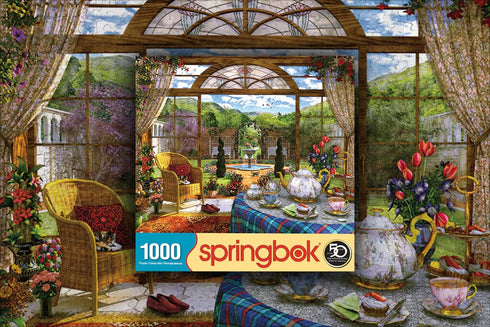 Springbok's 1000 Piece Jigsaw Puzzle, The Conservatory, Multi