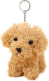 Vel Cute Stuffed Animal Dog Plush Animal Keychain, Fashion Accessory Backpack Clips, Kindergarten