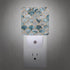 Smoaffly Mermaid Fish Scales Marble Night Light Plug-in LED Nightlights Auto Sensor Night Lamp Dusk-to-Dawn Lamp Home