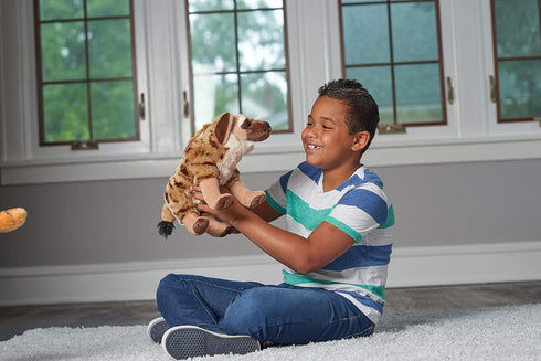 12", (12240) Wild Republic Hyena Stuffed Animal, Plush Toy, Gifts for Kids, Cuddlekins Multicolor