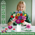 Set kiothdre Flower Bouquet for Adults, Botanical Collection Building Block Toy with Roses Sunflower for Teen Girls