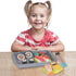 Toy Chef Set, Complete Sushi Restaurant Pretend Play Childrens Pretend Food and Chopsticks, Play Kitchen Accessories