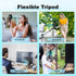 Portable Fan with 20H Battery, Small Clip-On, 360° Rotate, 4000mAh USB Cooling Fan for Travel, Camping, Crib