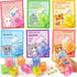 Valentines Day Cards for Kids School, 24 Pcs Ice Cube Shaped Squeeze