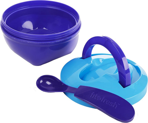 Fit & Fresh Kid's Spill-Proof Meal Container - 14 Ounce Capacity, Colors May Vary