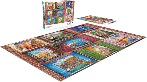 Buffalo Games Dominic Davison Windows Open to The World, 1500 Piece Jigsaw Puzzle for Adults
