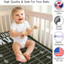 Sweet Jojo Designs Fitted Baby Crib Sheets (Football Sports) for Boys, Infant Nursery, Toddler Room - Standard Size
