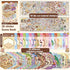 Krttwwx 20 Sets 3D DIY Sticker Scene Collection Book for Kids Adults Cute Make Your Own Shop House Stickers for Gifts