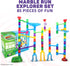 Marble Genius Marble Run - 85 Complete Pieces Maze Track for Adults, Teens, Toddlers & Kids Aged 4-12 Years