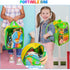 Kids Musical Instruments, Wooden Toys Set for Toddlers Age 2-4 with Xylophone Maracas Tambourine Birthday Gift