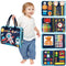 Lercaii Toddler Busy Board Book Montessori Toys,Sensory Book Educational Activities for Learning Fine