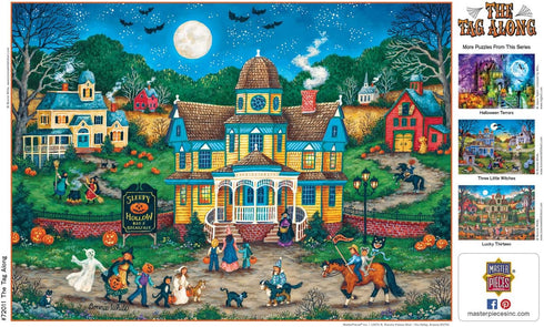 MasterPieces - 1000 Piece Halloween Jigsaw Puzzle - The Tag Along - 19.25"x26.75"