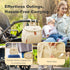 Backpack Backpack Compact Diaper Bag Lightweight & Waterproof Baby Bag for Moms & Dads, Includes Changing Pad