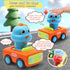 1 1-3, Set, 1 2 12-18 Pbooo Toys for Year Old Boy, Press and Go Car Toys for Toddlers Push and Go Animal Toy Cars