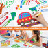 Vakuny 96pcs 12 Set Bingo Daubers Bulk for Kids, Washable Art Dot Markers, Colors Preschool Do A Dot Art Markers Paint