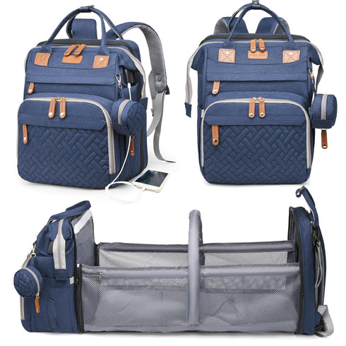 Astro alan Baby Diaper Bags with Changing Station, Waterproof Diaper Bag Backpack