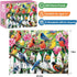 300 Pieces Jigsaw Puzzles for Adults–Morning Serenade Birds Puzzle for Adults Children Elderly–Recycled Paper Puzzle 300 Pieces–Glossy, Sturdy Pieces Challenging Family Game Great Gift Idea,20.5x15in