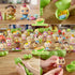 Pea Pod Babies Bundle (Set of 4) - Collectible Mystery Surprise Toys with Mini Baby, Clothing, Accessories