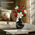 iATOM Set Flower Bouquet Building - Artificial Roses Botanical Collection for Adults - Gift for Mothers Day - Birthday
