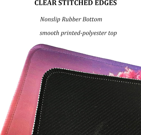MTG Playmat 24 x 14 Inches, Non-Slip Rubber Card Game Playmats with Storage Bag, Tree TCG Mouse Pad