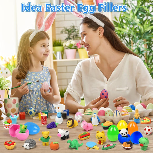 150 Pack Animal Erasers for Kids, Bulk Pull Apart Erasers, 3D Puzzle Erasers for Classroom Rewards