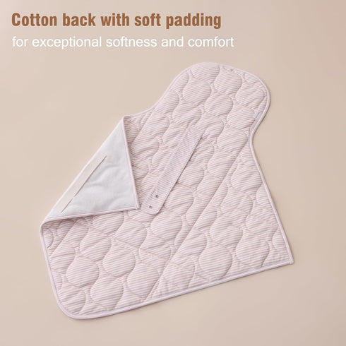 UTEX Baby Portable Changing Pad, Waterproof & Wipeable Diaper Changing Mat with Carrying Bag, Foldable Changing Mat