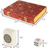 Hey! Play! Chinese Mahjong Game Set - 146 Tiles, Dice, Ornate Storage Case for Adults and Kids