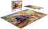 Buffalo Games Angelo Bonito Racing The Train 750 Piece Jigsaw Puzzle for Adults - Finished Size 24.00 x 18.00