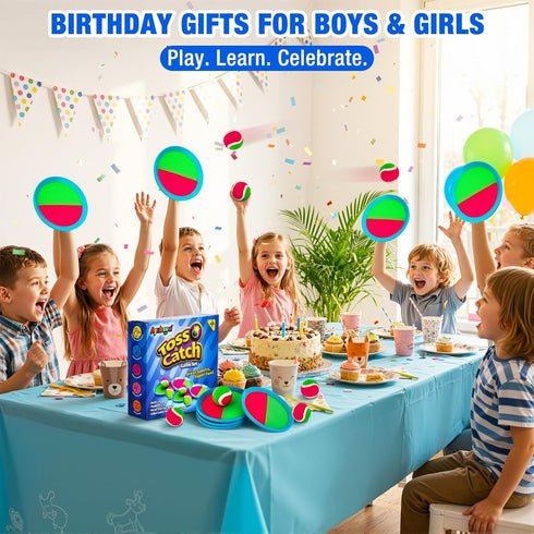 3 4 5 6 7 8 9 10 Ayeboovi Toss and Catch Ball Game Outdoor Toys for Kids Yard Games Beach Toys Outside Games for Year
