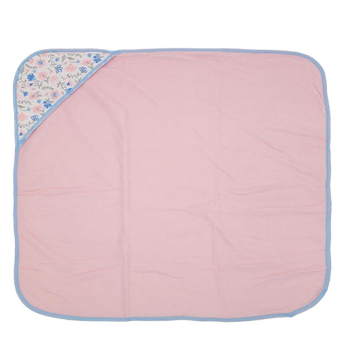 Buttons & Stitches 3 Pack GS71768 Baby Girl Rolled/Carded Hooded Towels in Fresh Florals Print