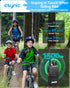 eSynic 3 Pack Kit-3 Talking-1500mAh Walkie Talkies Miles Long Range Walky Talky-Rugged Designed-Flashlight & VOX Hand