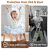 Sprouterie 2 Pack High Chair Cover for Baby Restaurant Blue and Pink Highchair Covers for Restaurant Waterproof