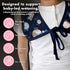 6m-3T BapronBaby Retro Airplanes Bapron - No Neck Tie Safer Bib for Baby & Toddler - Soft Waterproof Stain Resistant