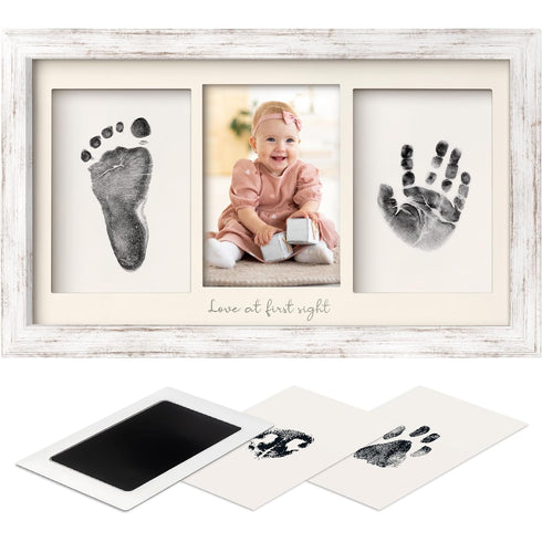 Inkless Hand and Footprint Kit, Boy, Girl, Newborn Keepsake - No Mess