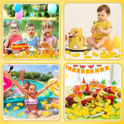 72 Leyndo Pcs Banana Stress Toys Banana Stretchy Toys Mini Relief Stress Balls Squeeze Balls Bulk Fidget Toy