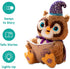 Cuddle Barn Octavius The Storytelling Owl - 12" Animated Plush Toy with Light Up Eyes and 5 Fairy-Tales Recital