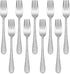 9-Piece Stainless Steel Kids Forks, HaWare Toddler Forks, Kids Silverware, Baby Forks for Self Feeding, Mini Flatware